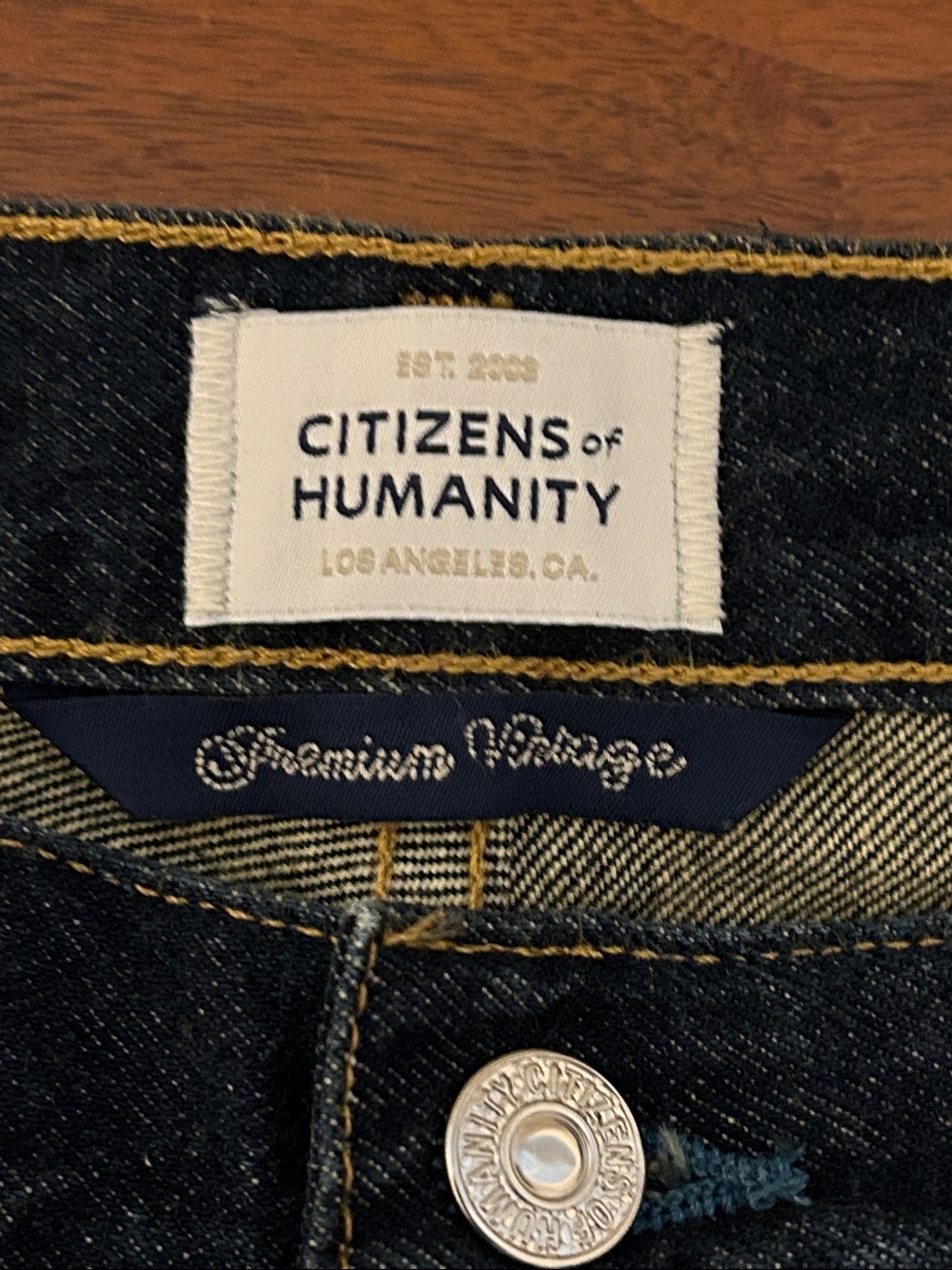 Citizens of Humanity Baretta High Rise Jeans Size 25 - Picture 5 of 10